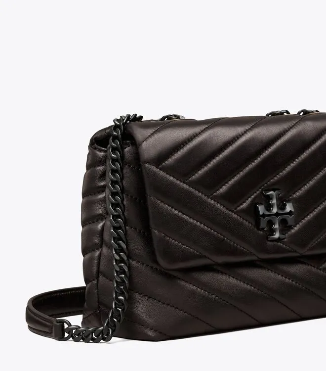 Tory Burch store Kira Chevron Shoulder Bag in Black